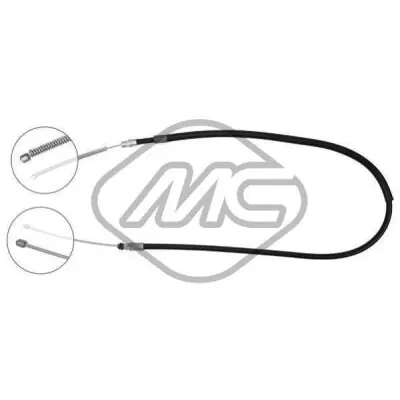 Cable de accionamiento, freno de estacionamiento METALCAUCHO 83089 METALCAUCHO 83089 Auténtico